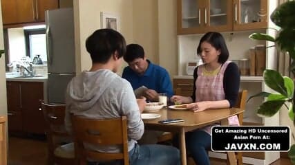 Fucking Stepmom At Dinner