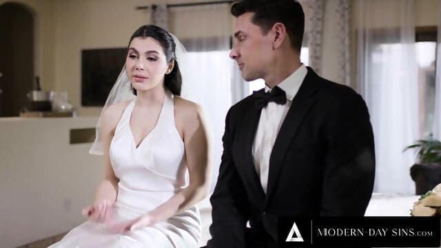 MODERN DAY SINS   Groomsman Assfucks Best Buddy's Wife Valentina Nappi In Marital Bed On Wedding Day