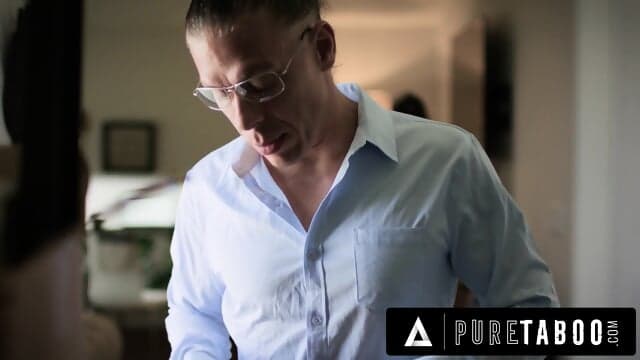 PURE TABOO Mature DILF Mick Blue Convinces Naive Kylie Rocket To Give Him A Chance FULL SCENE