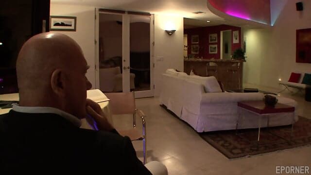 Brunette MILF and sex with older horny man