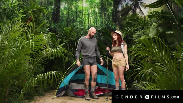 [I See A Dick!], Lost Trans Inluencer Drilled By Hunk Stranger - GenderXFilms