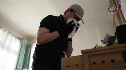 A man breaks into a woman's window and inserts his penis into her while she sleeps, desecrating her in broad daylight. Kana Yura
