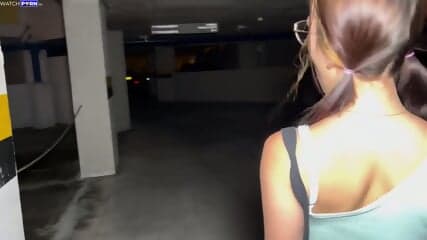 Katty Blake - Hard Anal In Public Parking Lot