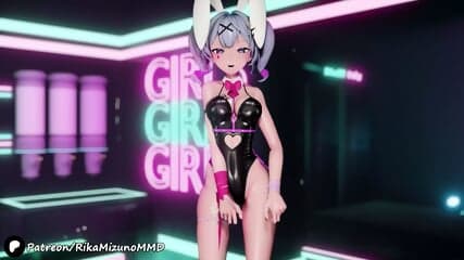Ibuki Sexy Dance - Hatsune Miku Rabbit Hole MMD R-18 Sexy Dance MMD R18 HMV PMV Music 3D R18