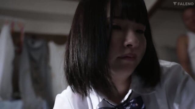 Neighbor x Garbage Room x Creepy Fat Old Man Develops Her F-Cup Tits Until Her Nipples Cum - Kokoa Asano