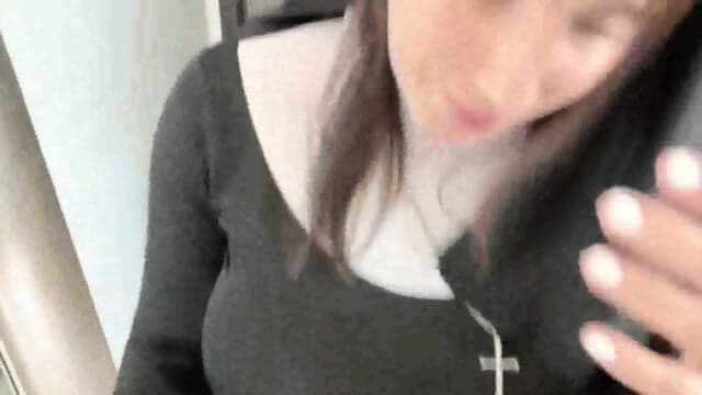Hot Devoted Nun with Rounded Huge Ass will do anything to save a Soul