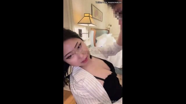 Busty Asian Hottie Fucks Her Lover At A Hotel