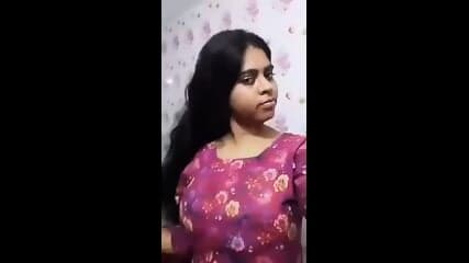 Surprise nude show of Bengali chubby girlfriend