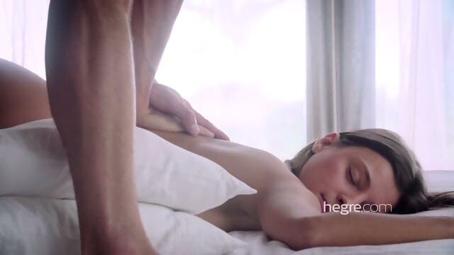 Charlotta Phillip - Male Masseur Massages Female Customer's Clitoris