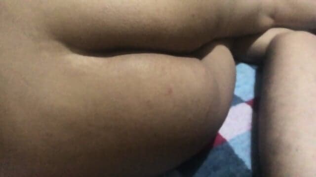 Amateur BBW Takes Slow Big Dick Anal & Handjob Hijab