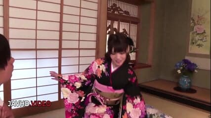 Steamy Asian Kimono Babe Gets Fucked Hard And Creampied
