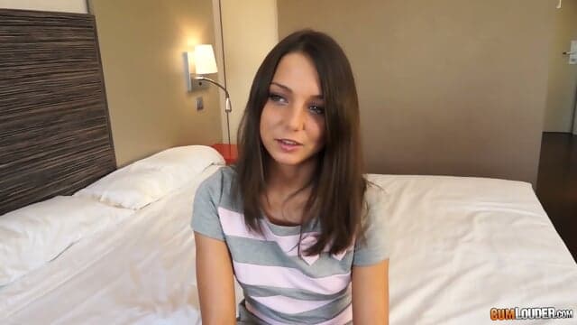 Cute Teen With Nice Tits And Face. Anal And Facia