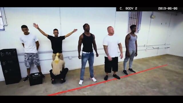 Horny Prison Guard Fucks BBC