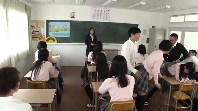 通野未帆  [Chinese Subtitles Uncensored] , Teens, Threesome, Pornstar, Students, Big Tits, Japanese, Group Sex, Orgy, Squirt
