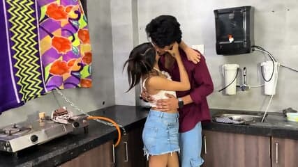 Desi Horny Malkin Fucking Hard With Driver In The Kitchen Hot Sex