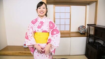 Emi Aoi Yukata Beauty Intense Sex With Yukata Loosened Three Consecutive Creampies