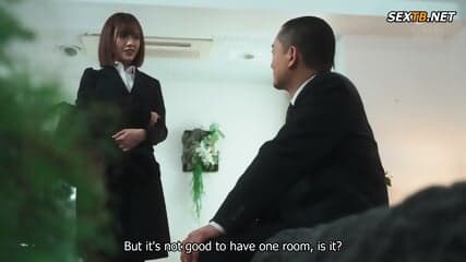 (Eng Sub) Adultery Sex At A Hotel On A Business Trip With A Married Secretary - Airi Kijima