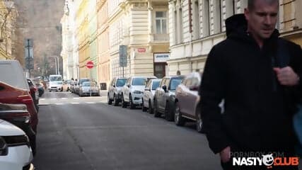 Rajshot] Marica Chanelle Sneaky Airbnb Threesome With Busty Italian Tourist
