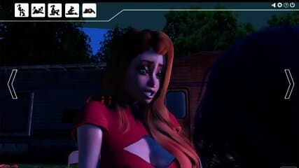 FUTANARI Widow fucks Sara