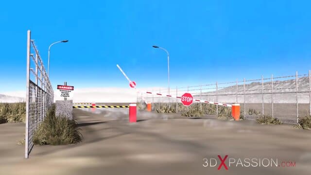 Sci-fi Sex In Area 51. Shemale Sex Androids Fucks Hard A Hot Black Girl