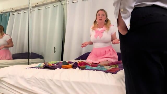 Devout stepdaughter learns the anal loophole